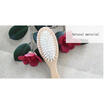 Pro Anti-static Bamboo Airbag Massage Head Scalp Straight Curly Hair Brush Comb