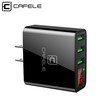 Cafele 3 Ports USB Charger LED Display Charger USB EU US Plug USB Charger Max Output DC 5V 3A USB Wall Charger