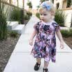 NEW Star War Newborn Kids Baby Girls Cotton Flowers Dress T-shirt Casual Clothes