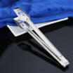 Silver Stainless Steel Salad Bread BBQ Buffet Food Tong Clip Kitchen Clamp Top