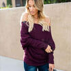 AU Womens Boho Summer Cold Shoulder Loose Top Blouse Ladies V Neck Tops T-Shirt