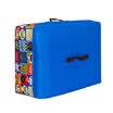 Western SIVIN blue childrens quilt storage bag kindergarten preschool class nap quilt bag clothes storage bag moving bag sorting bag marine blue XXL