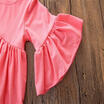 Baby Girl Outfit Long Sleeve Kids Toddler T-shirt DressLong Pants Sets US STOCK