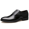 JUQI Business Men Oxford Genuine Leather Shoes