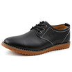 JUQI Business Men Oxford Genuine Leather Shoes