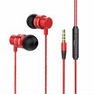 OLOEY metal ear earphone heavy bass wheat wire controlled mobile phone computer MP3 universal headset OLOEY metal ear earphone heavy bass wheat wire controlled mobile phone computer MP3 universal headset