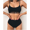 Womens High Waist Bikini Set Push Up Swimsuit Bathing Suit Swimwear Beach Wear