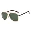Subtropical MICROHOT 2366 polarized sunglasses male models classic yurt mirror driving mirror sunglasses gold frame green film c3