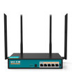 Aitai UTT 1200W enterprise-class 1200M wireless router through the wall 11AC dual-band 4wan port Internet behavior control VPN PPPoE