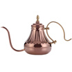 Yami Yami Stainless Steel Handmade Coffee Pot Striped Palace Thorough Pot 450cc Rose Gold YM8150RR