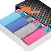 PLAYBOY Playboy 5170 Men&39s underwear flat pants men&39s underwear increase the size of youth breathable underwear 4 gift box mixed color XXXL