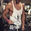 Gym Men Muscle Sleeveless Tank Top Tee Shirt Bodybuilding Sport Fitness Vest FL