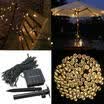 Solar 50-200 LEDs String Fairy Tree Light Outdoor Wedding Party Xmas Decor Lamp