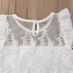 Fashion Baby Girl Summer Sleeveless T-Shirt Blouse TopsSkirt Set Outfit Dress