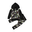 Newborn Kids Baby Boy Girl Forest panda Hooded Tops Hoodie Sweatshirt Outfits
