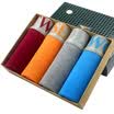 Seven wolves men&39s underwear blue fine sticky fiber waist breathable sports angle underwear trousers four loaded XXXL code 95040-4E