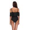 Women Romper OnePiece Bikini Monokini Solid Backless Swimwear Swimsuit Jumpsuit