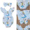 AU Stock Toddler Kids Baby Girls Romper Floral Jumpsuit Bodysuit Clothes Outfits