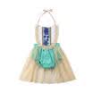 Toddler Babys Girls Plain Dress Kids Party Beachwear Dresses Outfits Sundress&&W