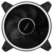 First horse SAMA halo 5 Emerald LED 12cm chassis cooling fan double ring color light hydraulic bearing shock absorbing pad 400mm long wire large 4Pin serial interface