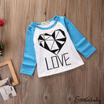 Emmababy Baby Child Toddler Kids Girls Outfits Clothes Long Sleeve T shirt Tops