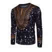 Mens Dashiki Shirt African Clothing Hippie Top Caftan Boho Vintage Blouse UK