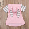 Toddler Baby Girl Dress Short sleeve Princess Party Pageant Dresses Kids Clothes