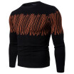 AOWOFS new foreign trade mens sweater round neck pullover sweater sweater bottoming shirt YM002