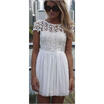 Women Sexy Lace Long Dress Evening Party Gown Prom Ladies Bridesmaid Dresses