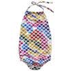 Girls Kid One Piece Mermaid Bikini Swimsuit Swimwear Bathers Swimmers Size 2-7
