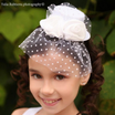 1PCS Kids Girl Baby Headband Toddler Mesh Hat Flower Hair Band Accessories