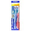 TRISA Almighty Toothbrush × 2 two loaded Swiss original imported soft hair scientific handle color random