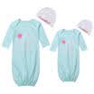Baby Girl Boy Cotton Sleepwear Robe Outfits Newborn Gown Pajamas Set Night Dress