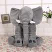 Baby Children Gift Long Nose Elephant Doll Soft Plush Stuff Toys Lumbar Pillow