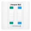 Sheng shengwei SIP-204 engineering level four voice information panel switch socket panel network cable socket computer socket network information socket 86 type