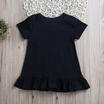 UK Stock Toddler Kids Baby Girls 3D Flower Summer Party Dress Sundress Clothes