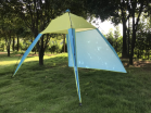 Beach beach leisure triangle tent awning Angler outdoor tourist tent