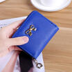 Womens Leather Small Mini Wallet Card Holder Zip Coin Purse Clutch Handbag