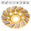 Electrical Supplies 100mm 4 Diamond Segment Grinding Wheel Disc Bowl Shape Grinder Cup 22mm Inner Hole Concrete Granite Masonry S Electrical Supplies 100mm 4 Diamond Segment Grinding Wheel Disc Bowl Shape Grinder Cup 22mm Inner Hole Concrete Granite Masonry S
