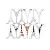 Eiffel Tower Acrylic Wall Stickers Room Decor Removable Mirror Stickers