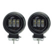 1pair Automobile driving Work lights LED bar Headlamp Auto 12v 50w super bright spotlight 6500K white Car fog Lamp headlights