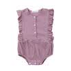 UK Cotton Newborn Baby Girl Sleeveless Romper Jumpsuit Bodysuit Outfit Clothes