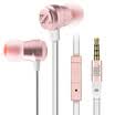 JBL T280A Titanium Diaphragm Stereo Earphones Headphones Headphones Headphones Headphones Headphones with wheat Calls Rose gold