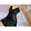 Women Sexy-Lingerie Sleepwear Satin Silk Babydoll Lace Robes Sleep Dress Skirt