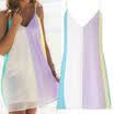Women Chiffon Kimono Beach Cardigan Bikini Cover Up Wrap Beachwear Mini dress AU