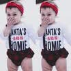 US SANTAS HOHO HOMIE Baby Kids Boys Girl Cotton Summer T-Shirt Clothes Tee Tops