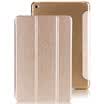 KOOLIFE Apple iPad MINI4 Case Silk Silk Sleeve Sleeping Awake Tri-Folding Leather Case Holder iPad mini4 79in - Gold