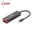 SSK C535 docking station Type-C to 100M network port 3 port USB30HUB splitter four in one Apple notebook tablet mobile phone docking station
