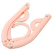 Non-slip Portable Folding Plastic Travel Foldable Plastic Clothes Hanger CA