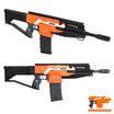 WORKER Modify AK Kriss Vector GUN Darts Mod Extend Dress for NERF ELITE Stryfe